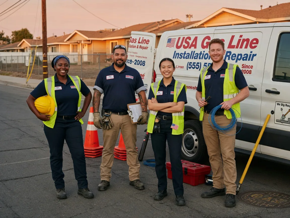 Gas Line Installation company in Lewis, IN
